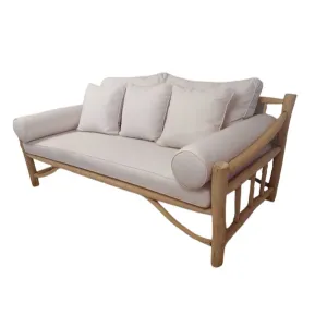 Canapea extensibilă din lemn de tec model SB-3