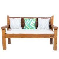 Canapea lemn de tec indonezian IAVA 1 | Mobilier interior și exterior Canapea lemn de tec indonezian IAVA 1 | Mobilier interior și exterior