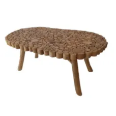 Masa de cafea ovala T-310