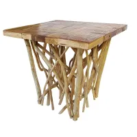 Masă de sufragerie din lemn de tec  model T-308