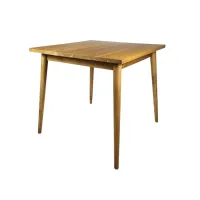Masă de sufragerie din lemn de tec indonezian model T-701 Masă de sufragerie din lemn de tec indonezian model T-701