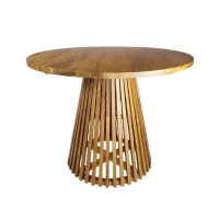 Masă rotundă din lemn de tec model T-700 Masă rotundă din lemn de tec model T-700