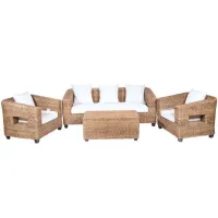 Mobila de living SHANE, o oază de confort și stil exotic Mobila de living SHANE, o oază de confort și stil exotic