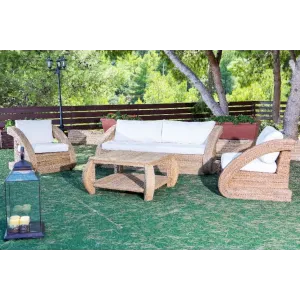 Mobila living STAR TREK 4 piese din material abaka Mobila living STAR TREK 4 piese din material abaka