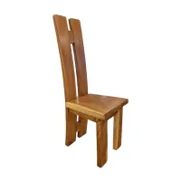 Scaun de sufragerie fabricat din lemn de tec indonezian AKAR Scaun de sufragerie fabricat din lemn de tec indonezian AKAR